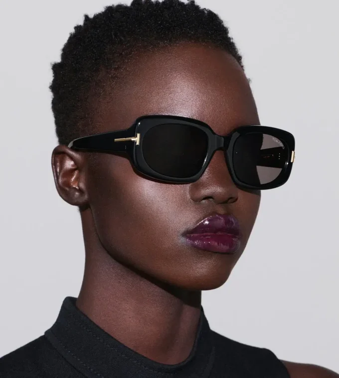 Icon Rechteckige Sonnenbrille