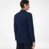 Indigo-Jacke mit Fischgrätenmuster Indigo-Jacke mit Fischgrätenmuster