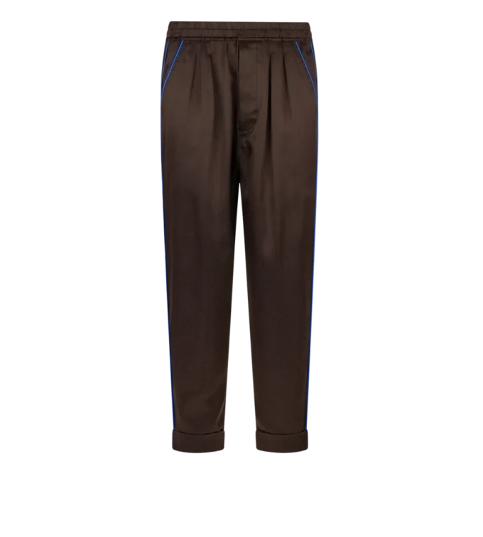 Jacquard-Lounge-Hose mit Mikropunkten