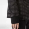 Jacquard-Polka-Dot-Duchesse-Einreiherjacke