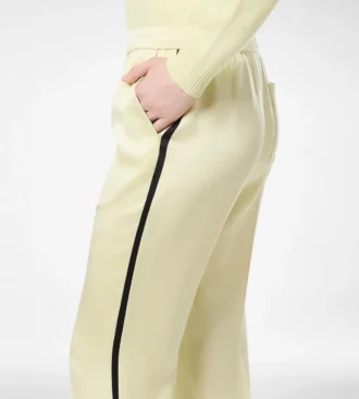 Jogginghose aus doppeltem Seidensatin