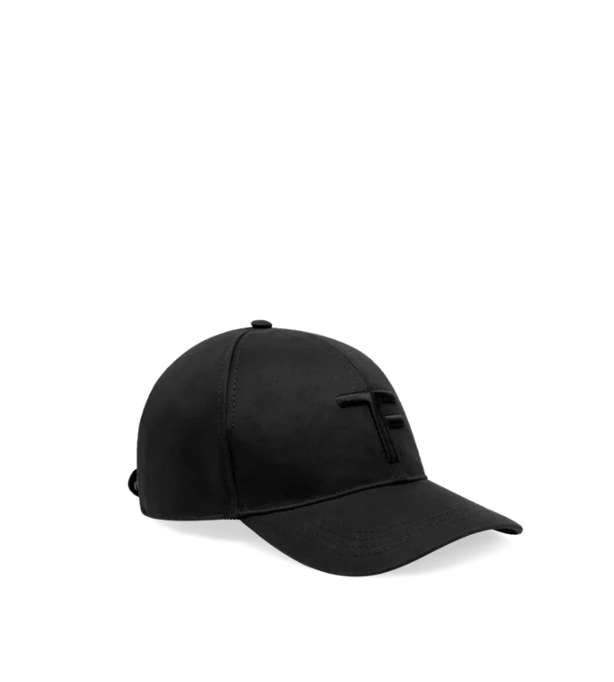 Kappe aus Canvas und glattem Leder