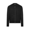 Kaschmir-Hoodie mit Reißverschluss