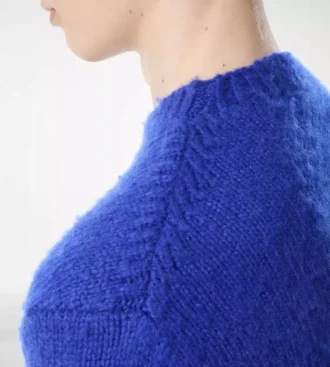 Kaschmir-Pullover mit Rundhalsausschnitt