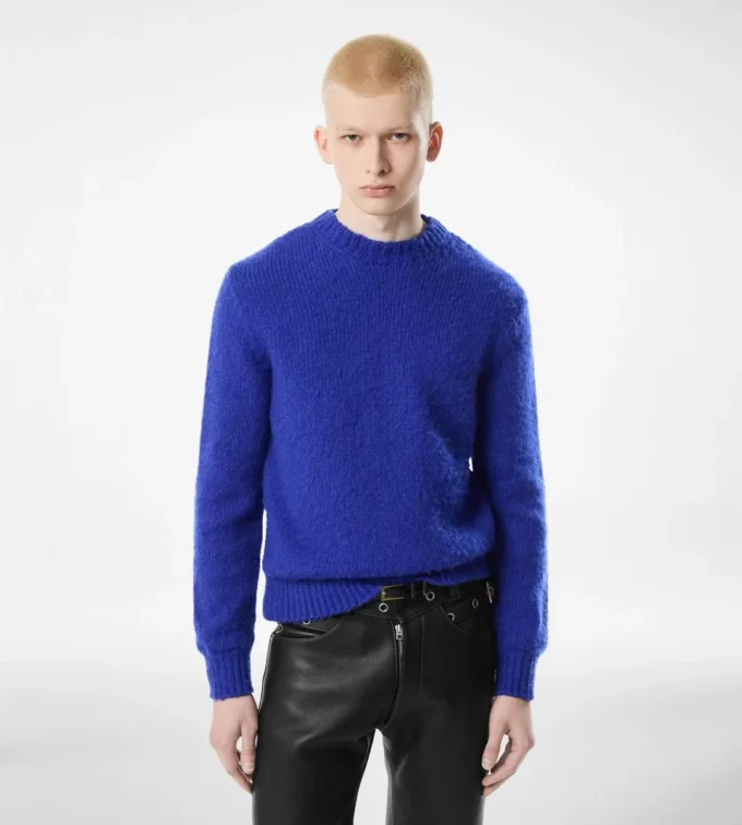 Kaschmir-Pullover mit Rundhalsausschnitt