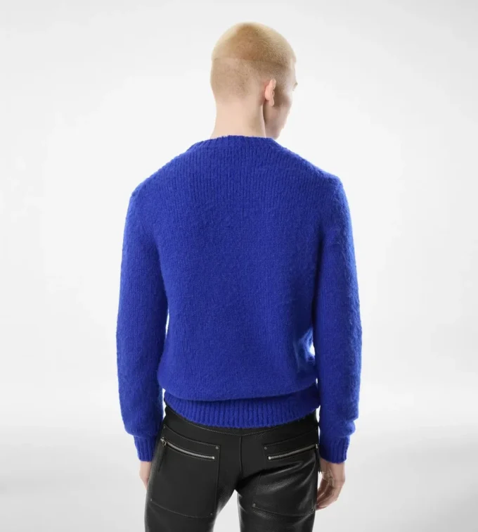 Kaschmir-Pullover mit Rundhalsausschnitt