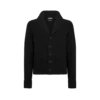 Kaschmir-Strickjacke mit Schalkragen
