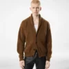 Kaschmir-Strickjacke mit Schalkragen Kaschmir-Strickjacke mit Schalkragen