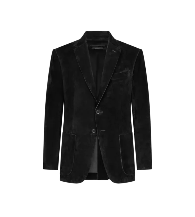 Kaschmir-Wildleder-Blazer