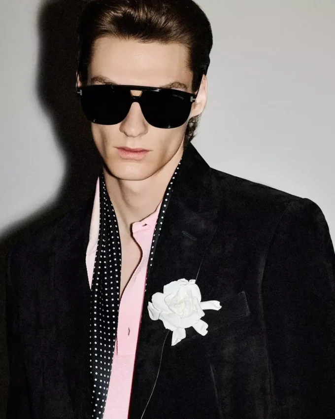 Kaschmir-Wildleder-Blazer