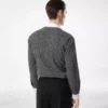 Klassisch geschnittenes Hemd aus Baumwolle mit Diamantdruck Klassisch geschnittenes Hemd aus Baumwolle mit Diamantdruck
