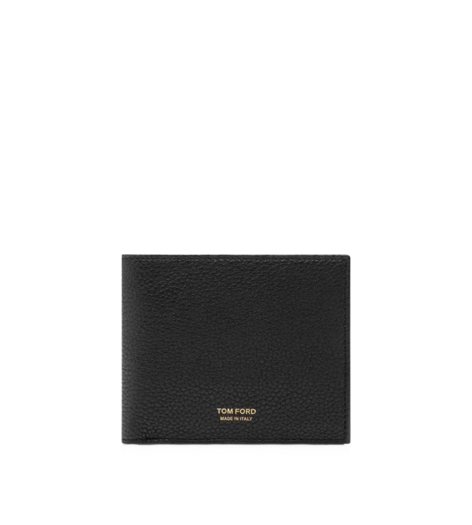 Klassische Brieftasche aus genarbtem Leder Klassische Brieftasche aus genarbtem Leder