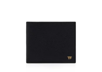 Kleine Brieftasche aus genarbtem Leder