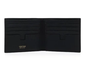 Kleine Brieftasche aus genarbtem Leder