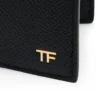 Kleine Brieftasche aus genarbtem Leder