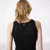Knielanges Weste-Kleid mit Tom Ford Metallplakette Knielanges Weste-Kleid mit Tom Ford Metallplakette