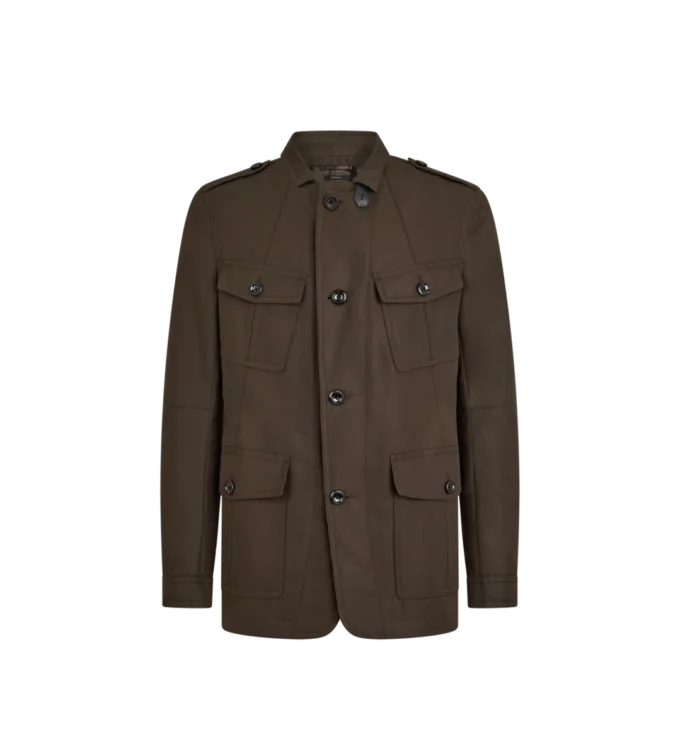 Kompakte Nylon-Militärjacke