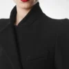 Kompakte Stretch-Bouclé-Wickeljacke Kompakte Stretch-Bouclé-Wickeljacke