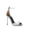 Laminierte, bedruckte Tejus Spire Sandalette mit Fesselriemchen Laminierte, bedruckte Tejus Spire Sandalette mit Fesselriemchen