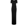 Langes Kleid mit Cut-Out und Kettenverschluss Langes Kleid mit Cut-Out und Kettenverschluss