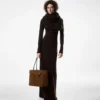 Mittelgroße Audrey-Tasche aus Wildleder Mittelgroße Audrey-Tasche aus Wildleder
