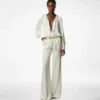 Langärmeliger Jumpsuit mit Raffungen Langärmeliger Jumpsuit mit Raffungen