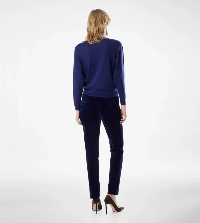 Langärmeliger Rollkragenpullover mit Tom Ford Metallplakette