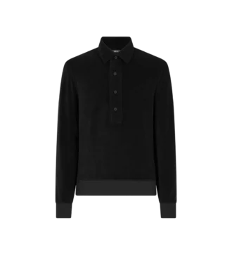 Langärmeliges Frottee-Polo