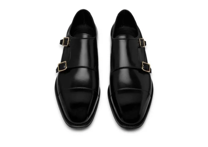 Leder Claydon Monk Strap