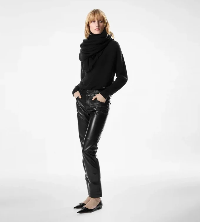 Leder-Eva-Ballerina Leder-Eva-Ballerina