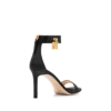 Leder-Sandalen mit Vorhängeschloss Leder-Sandalen mit Vorhängeschloss