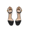 Leder-Sandalen mit Vorhängeschloss Leder-Sandalen mit Vorhängeschloss