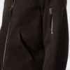 Leichte Bomberjacke aus Wildleder