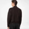 Leichte Bomberjacke aus Wildleder
