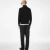 Leichte Hose aus fließendem Baumwoll-Seiden-Twill