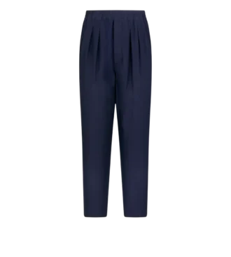 Leichte Lounge-Hose aus Lyocell mit Falten