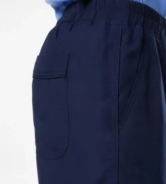 Leichte Lounge-Hose aus Lyocell mit Falten
