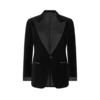 Leichte Samt-Cocktailjacke von Shelton