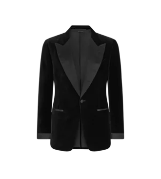 Leichte Samt-Cocktailjacke von Shelton