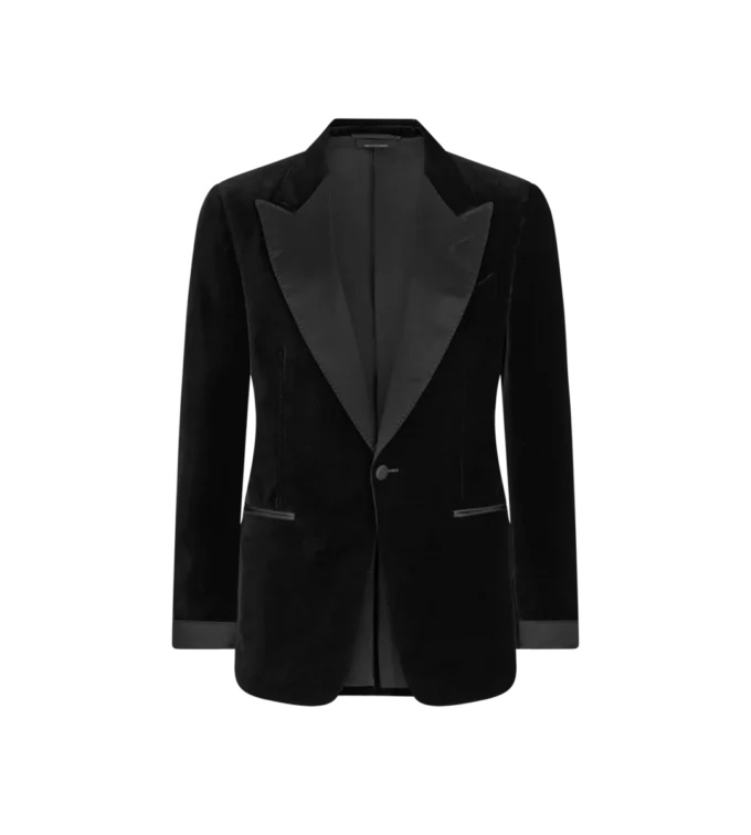 Leichte Samt-Cocktailjacke von Shelton