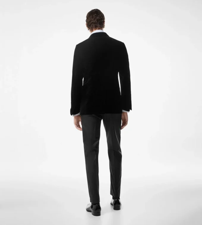Leichte Samt-Cocktailjacke von Shelton