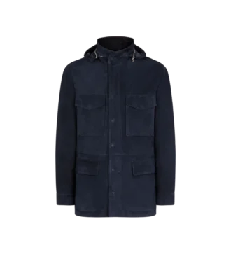 Leichte Wildleder-Feldjacke
