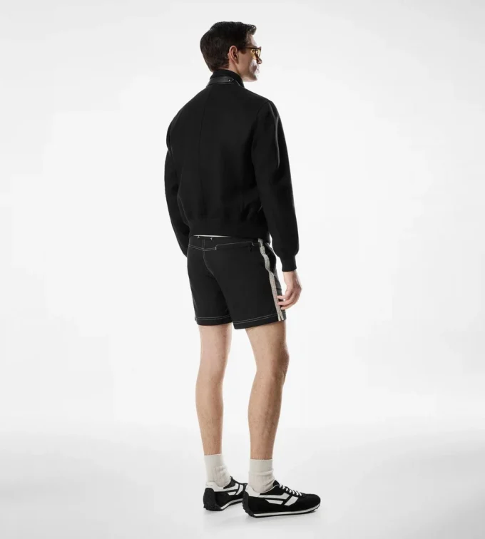 Leichter Harrington-Blouson aus Wolle, doppelt teilbar Leichter Harrington-Blouson aus Wolle, doppelt teilbar