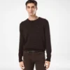 Leichtes Rundhalsshirt aus Baumwollmischung