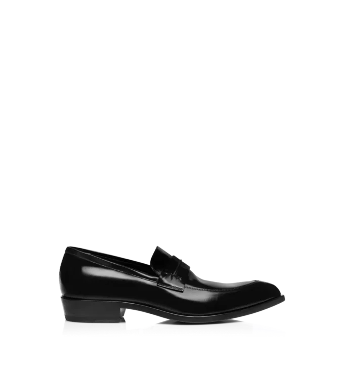 Loafer aus gebürstetem Leder Loafer aus gebürstetem Leder