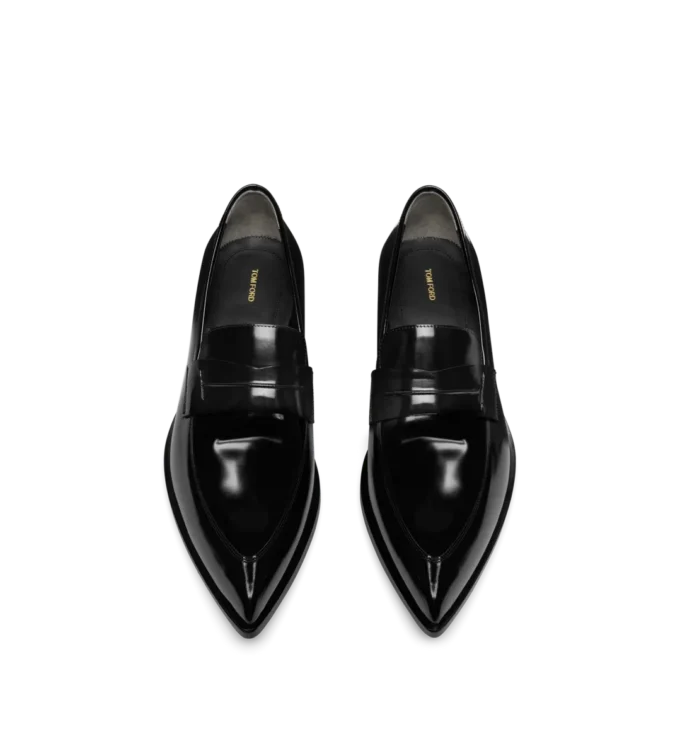 Loafer aus gebürstetem Leder Loafer aus gebürstetem Leder