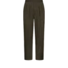 Lounge-Hose aus Baumwolle und Seide mit Bengalstreifen und Falten