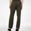 Lounge-Hose aus Baumwolle und Seide mit Bengalstreifen und Falten