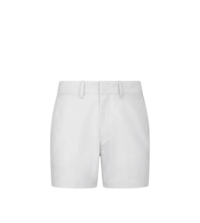 Maßgeschneiderte Shorts aus Baumwollsatin