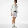 Maßgeschneiderte Shorts aus Baumwollsatin